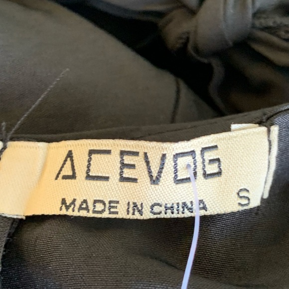 ACEVOG VINTAGE LITTLE BLACK DRESS. BACK BOW TIE. FIT & FLARE. WOMEN’S S… - Picture 8 of 10